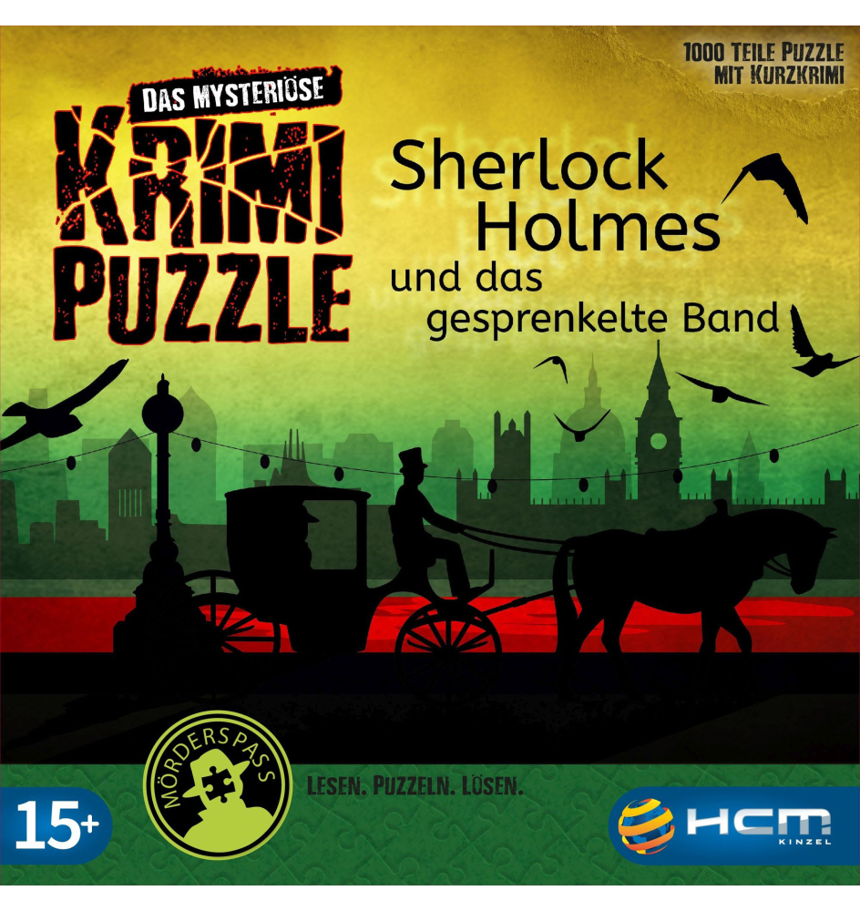 Sherlock Holmes und das gesprenkelte Band - Das mysteriöse Krimi Puzzle